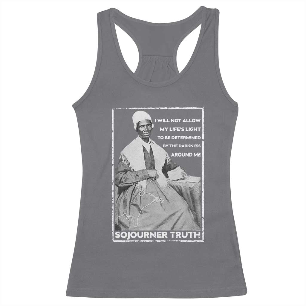 Sojourner Truth Quote Racerback Tank Top Black History Month Strong Woman