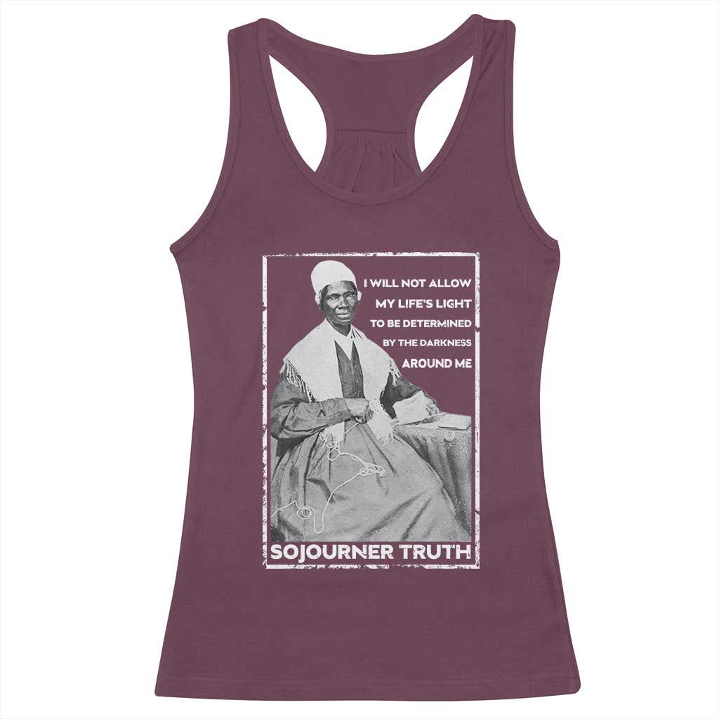 Sojourner Truth Quote Racerback Tank Top Black History Month Strong Woman