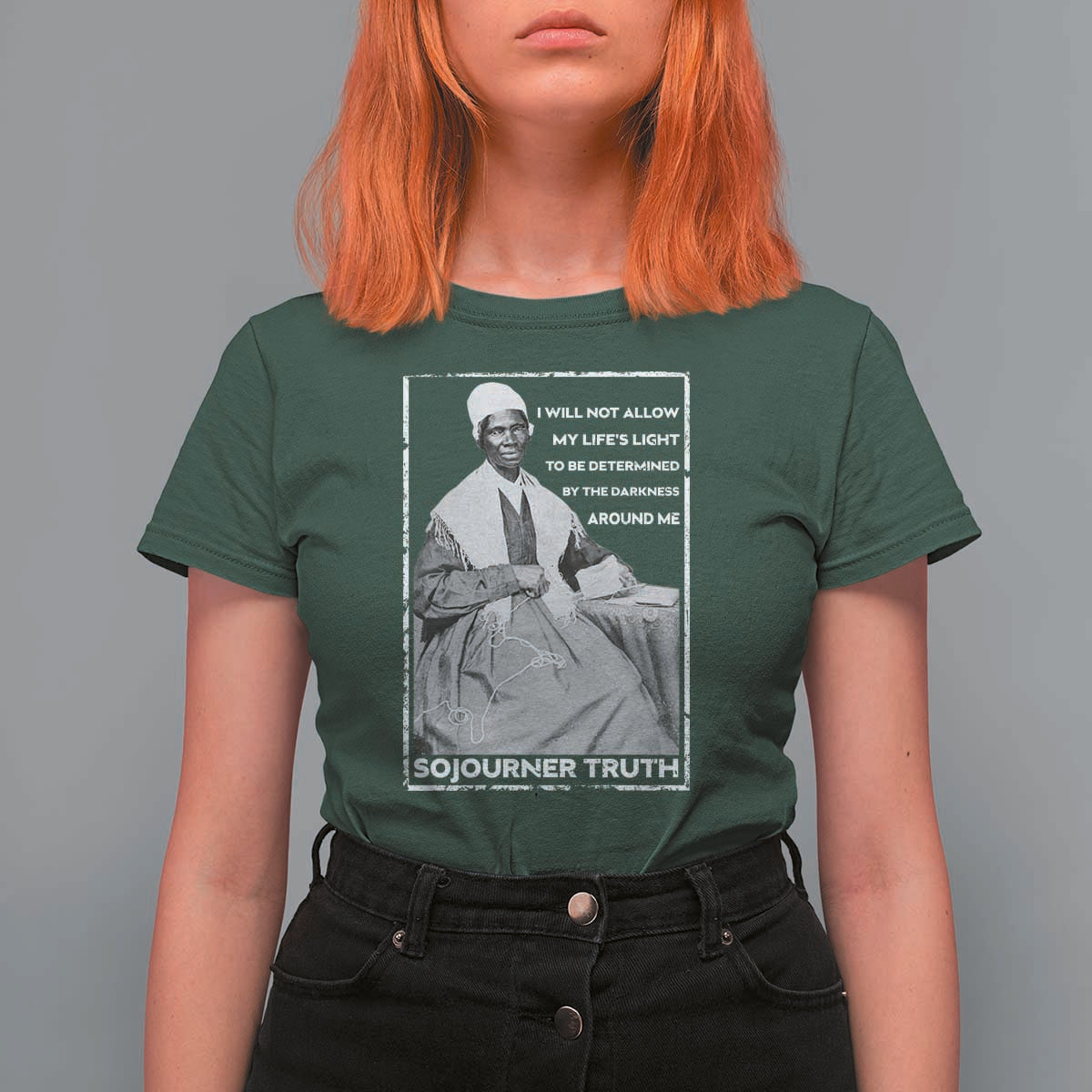 Sojourner Truth Quote T Shirt For Women Black History Month Strong Woman