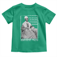Sojourner Truth Quote Toddler T Shirt Black History Month Strong Woman