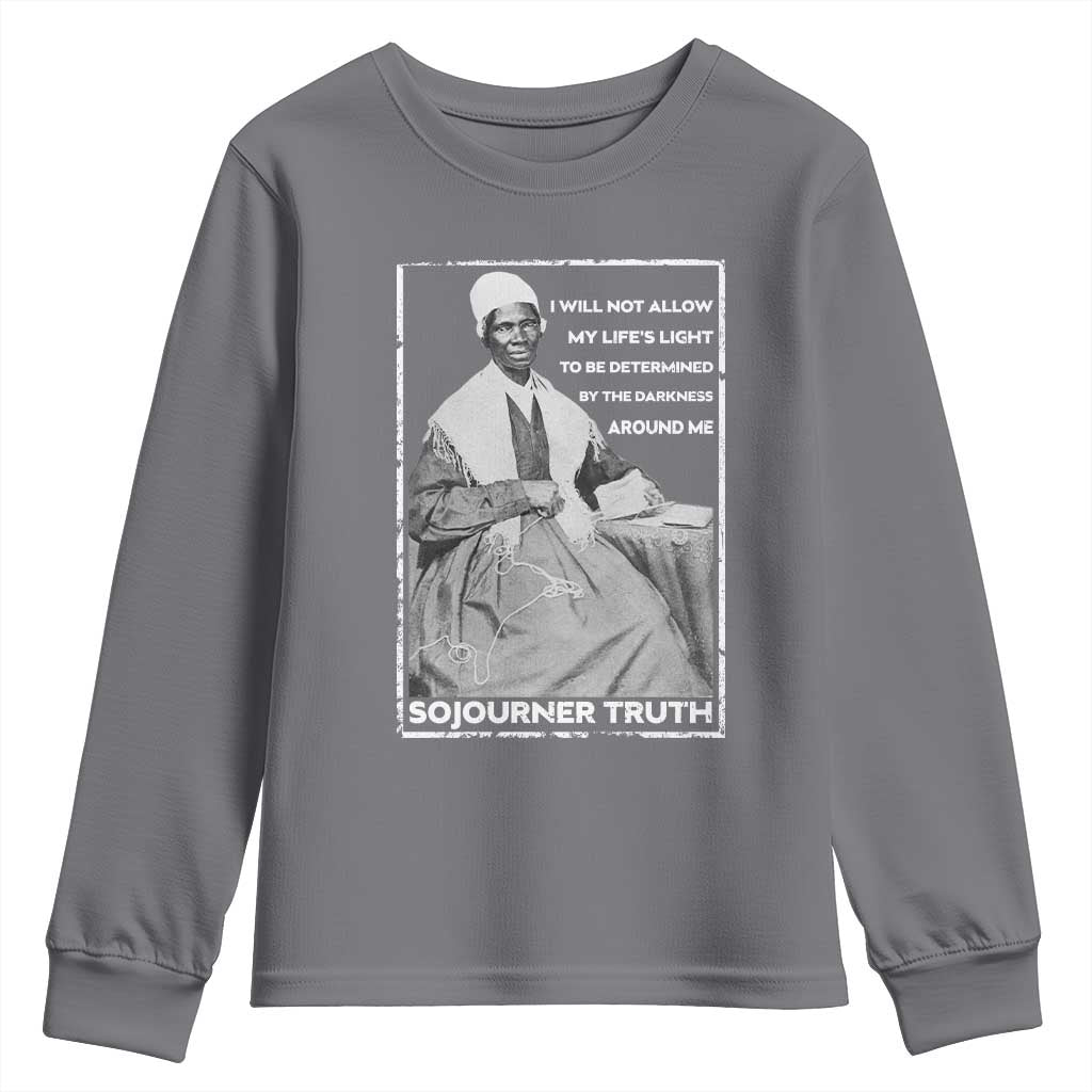 Sojourner Truth Quote Youth Sweatshirt Black History Month Strong Woman