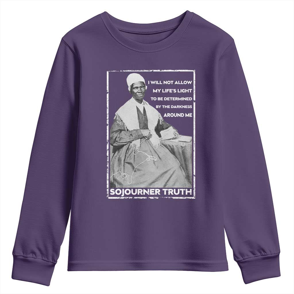 Sojourner Truth Quote Youth Sweatshirt Black History Month Strong Woman