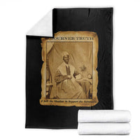 Sojourner Truth Throw Blanket Black Women Quote