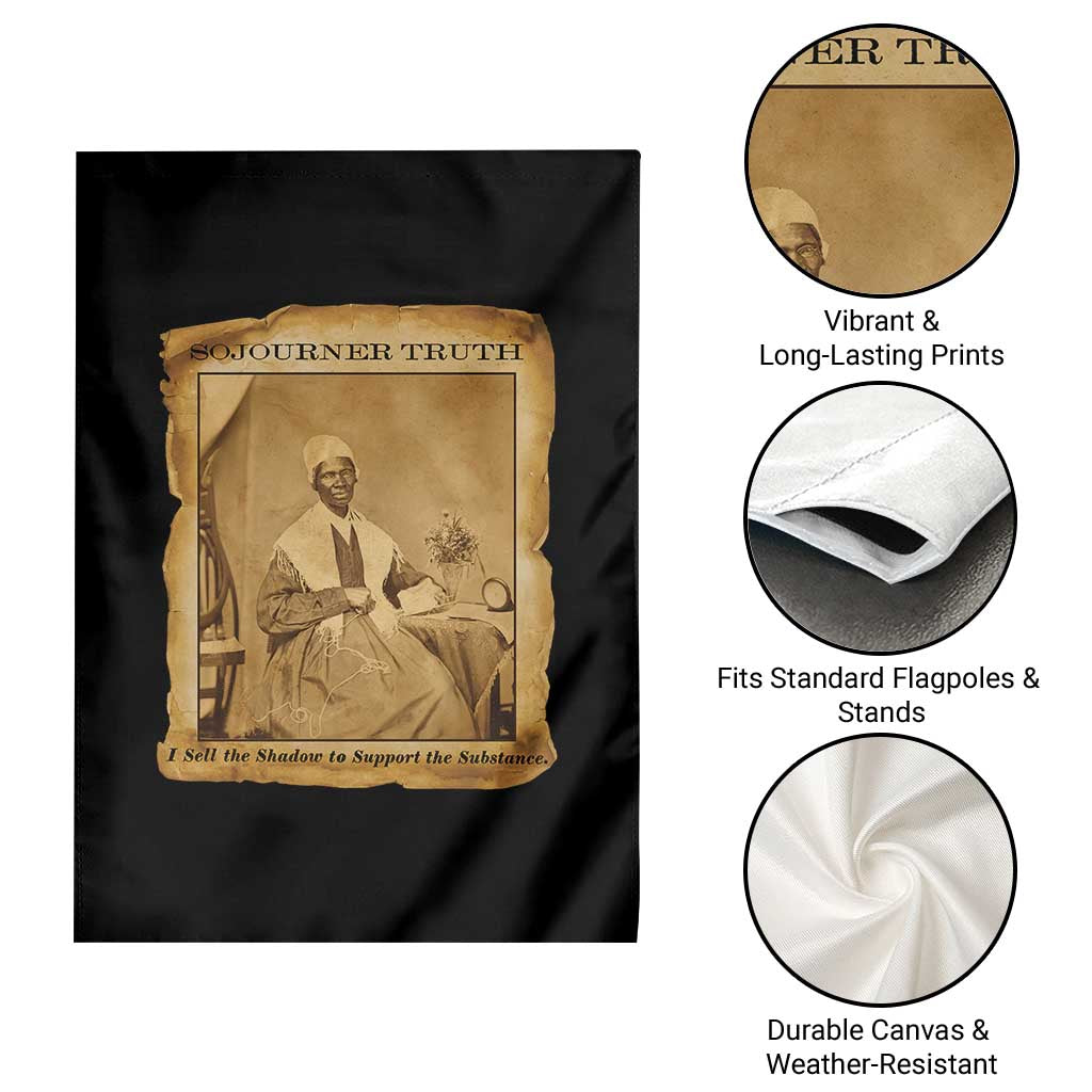 Sojourner Truth Garden Flag Black Women Quote