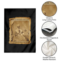 Sojourner Truth Garden Flag Black Women Quote