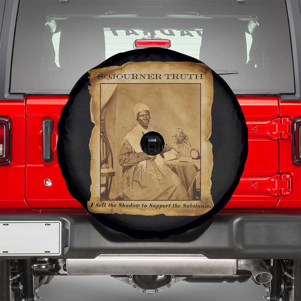 Sojourner Truth Spare Tire Cover Black Women Quote