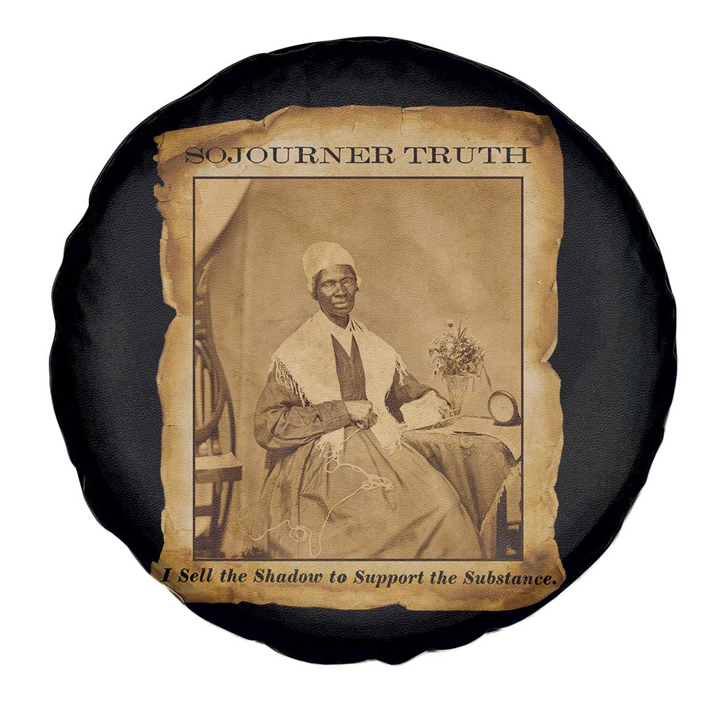 Sojourner Truth Spare Tire Cover Black Women Quote