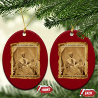 Sojourner Truth Ceramic Ornament Black Women Quote