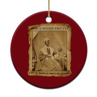 Sojourner Truth Ceramic Ornament Black Women Quote