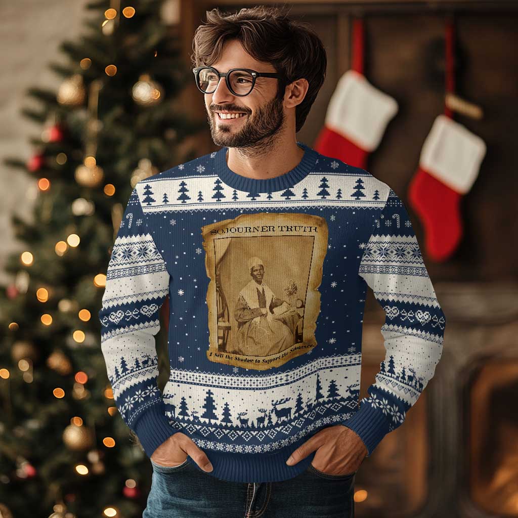 Sojourner Truth Ugly Christmas Sweater Black Women Quote