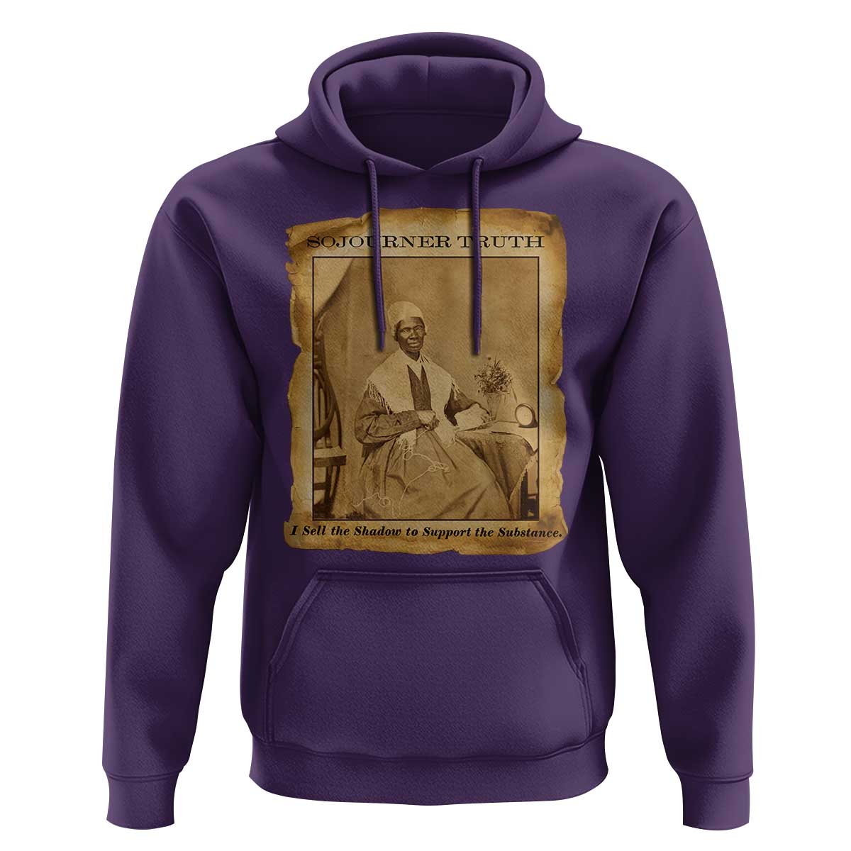 Sojourner Truth Hoodie Black Women Quote