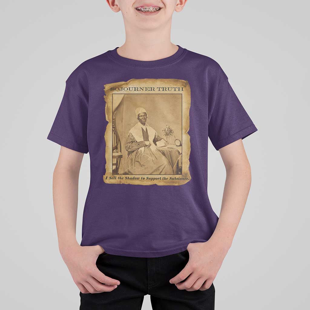 Sojourner Truth T Shirt For Kid Black Women Quote