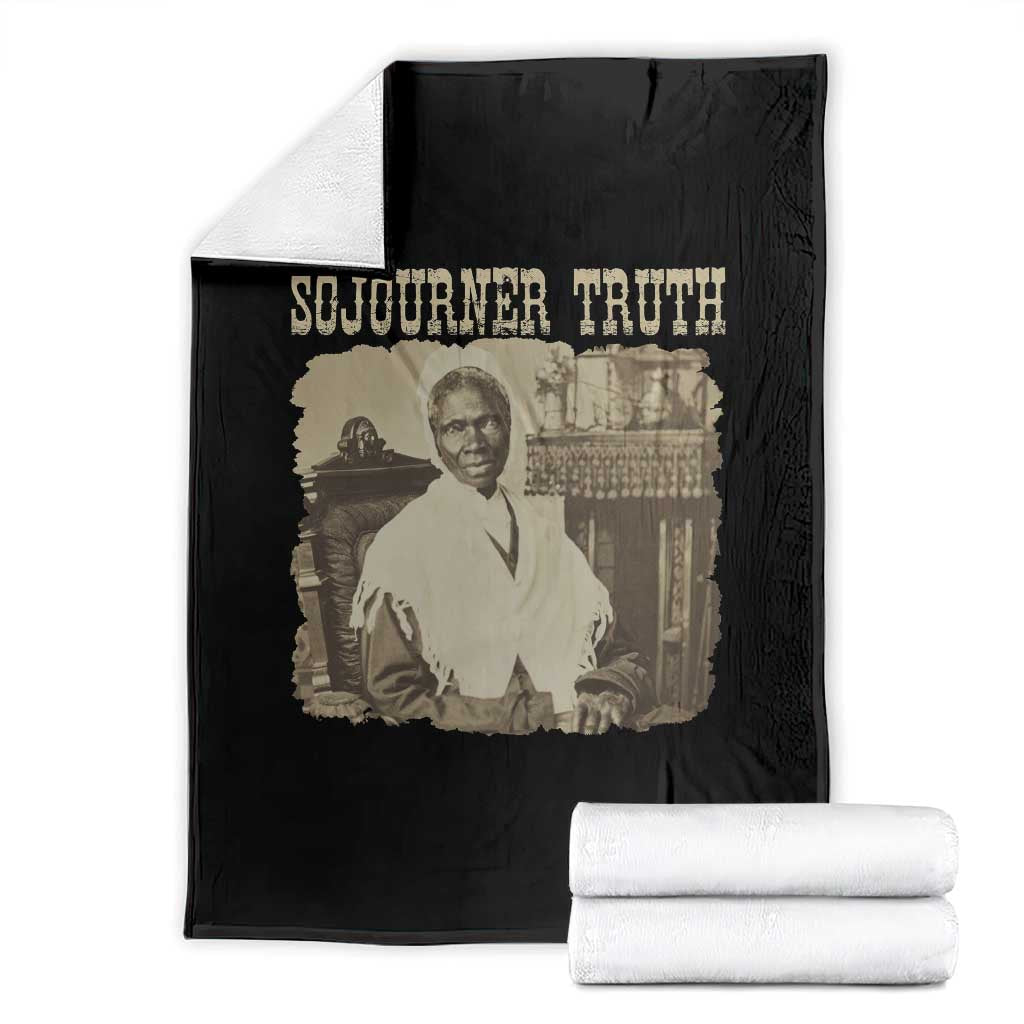 Sojourner Truth Throw Blanket African American Historical Hero