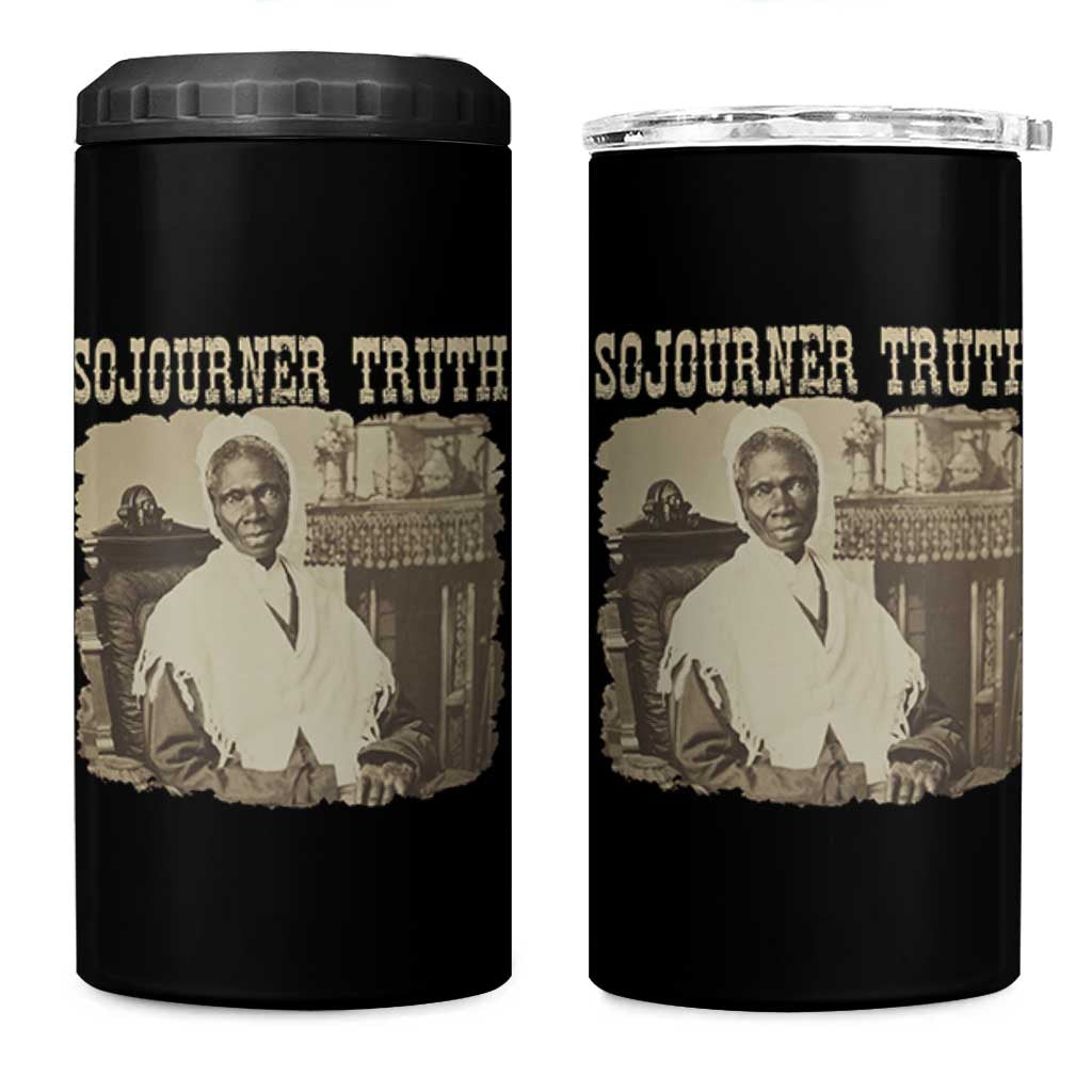 Sojourner Truth 4 in 1 Can Cooler Tumbler African American Historical Hero