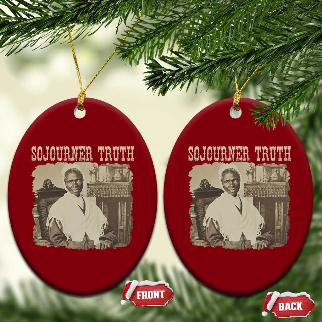 Sojourner Truth Ceramic Ornament African American Historical Hero