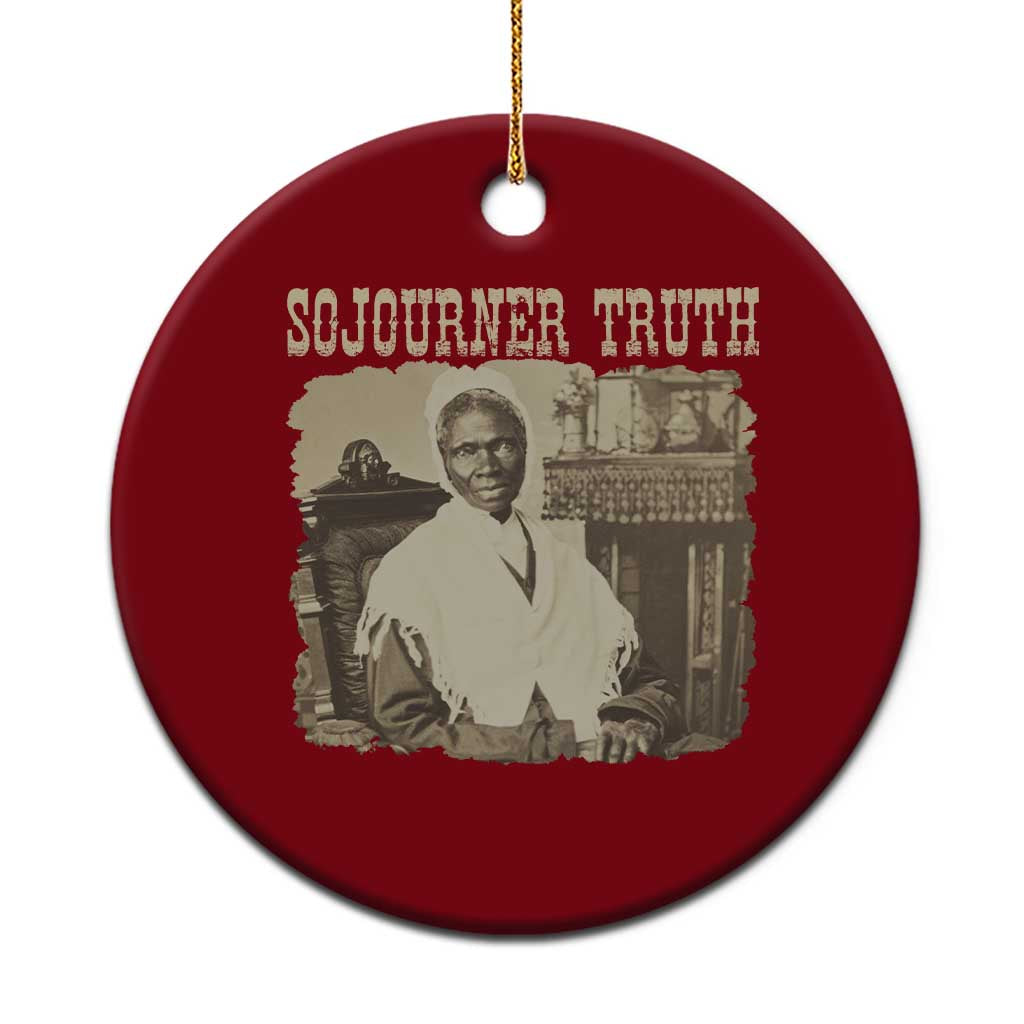 Sojourner Truth Ceramic Ornament African American Historical Hero