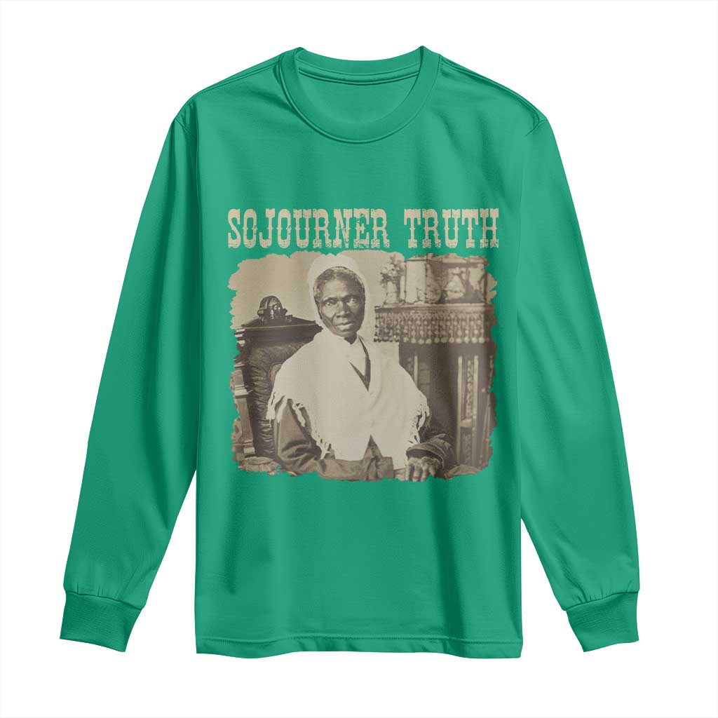 Sojourner Truth Long Sleeve Shirt African American Historical Hero