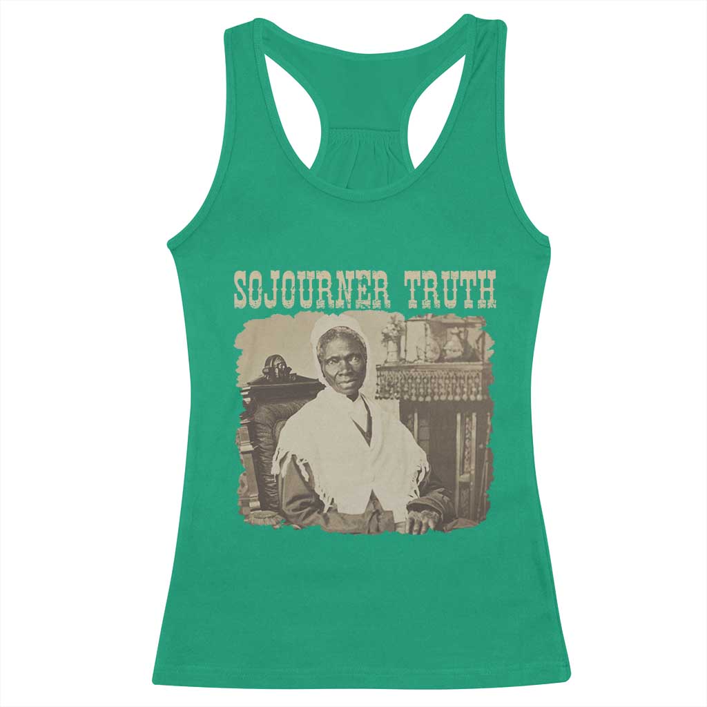 Sojourner Truth Racerback Tank Top African American Historical Hero