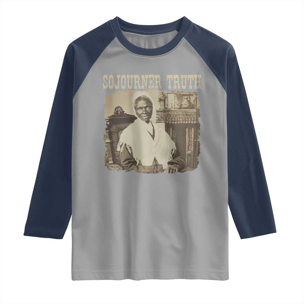 Sojourner Truth Raglan Shirt African American Historical Hero