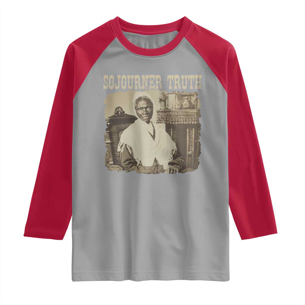 Sojourner Truth Raglan Shirt African American Historical Hero