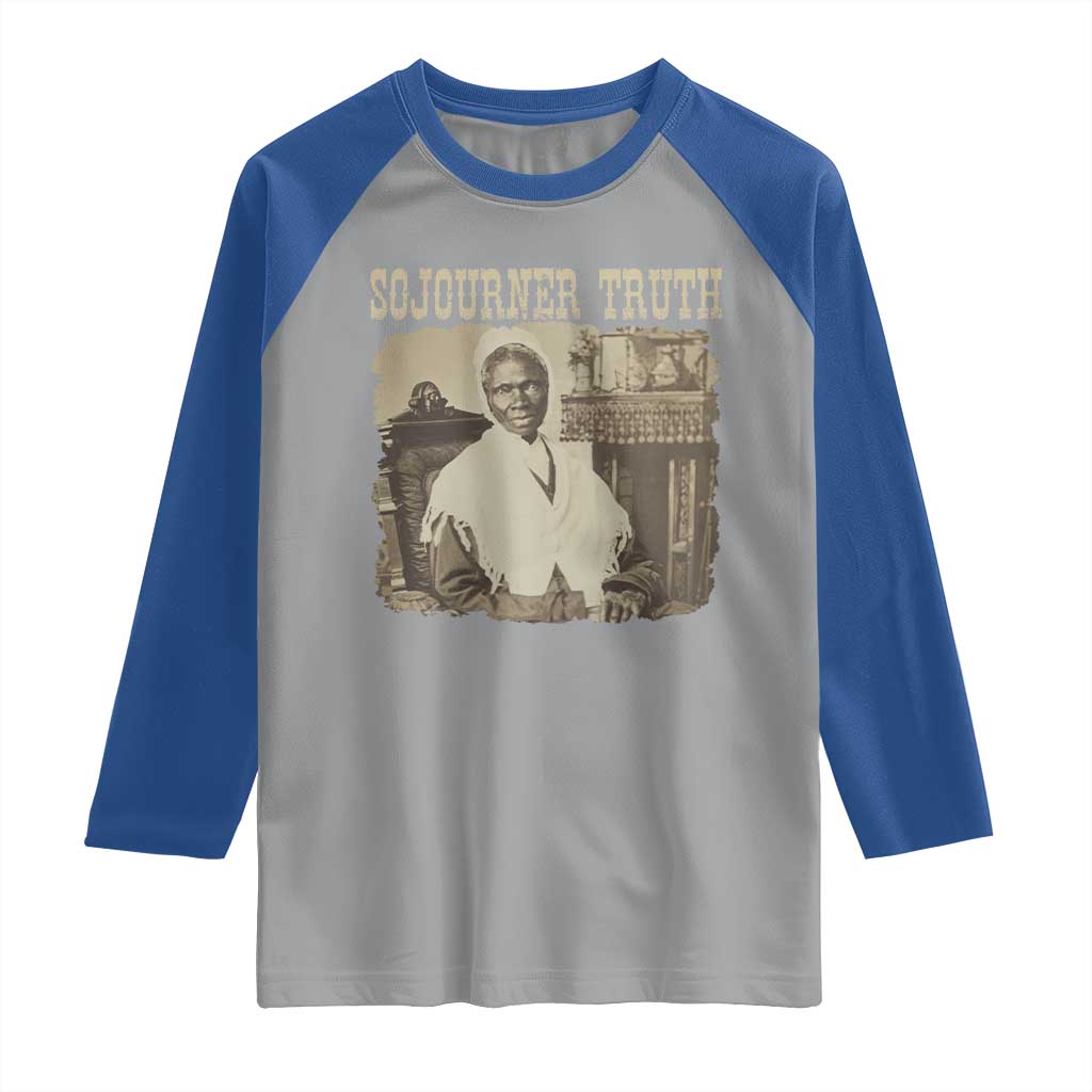 Sojourner Truth Raglan Shirt African American Historical Hero