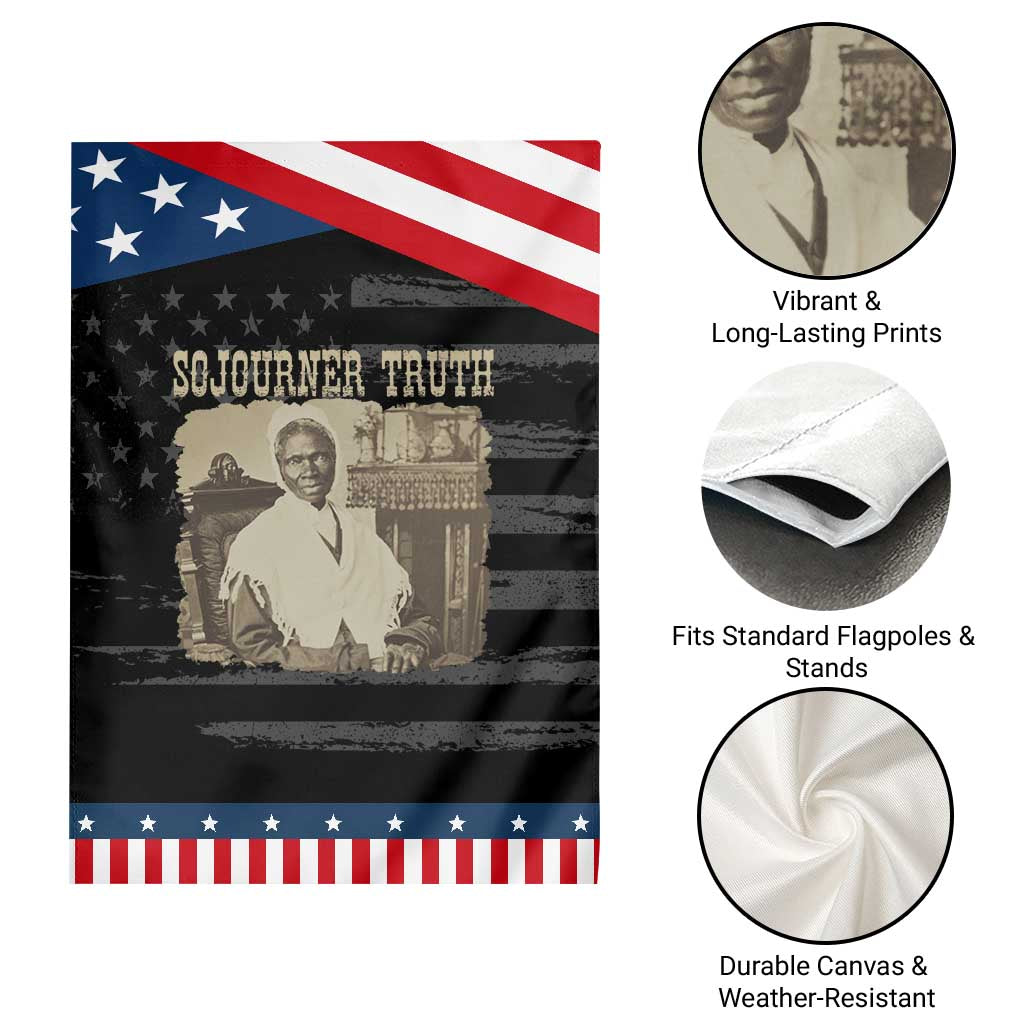 Sojourner Truth Garden Flag African American Historical Hero