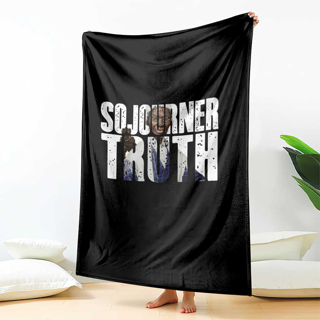 Sojourner Truth Quote Throw Blanket African American Historical Hero