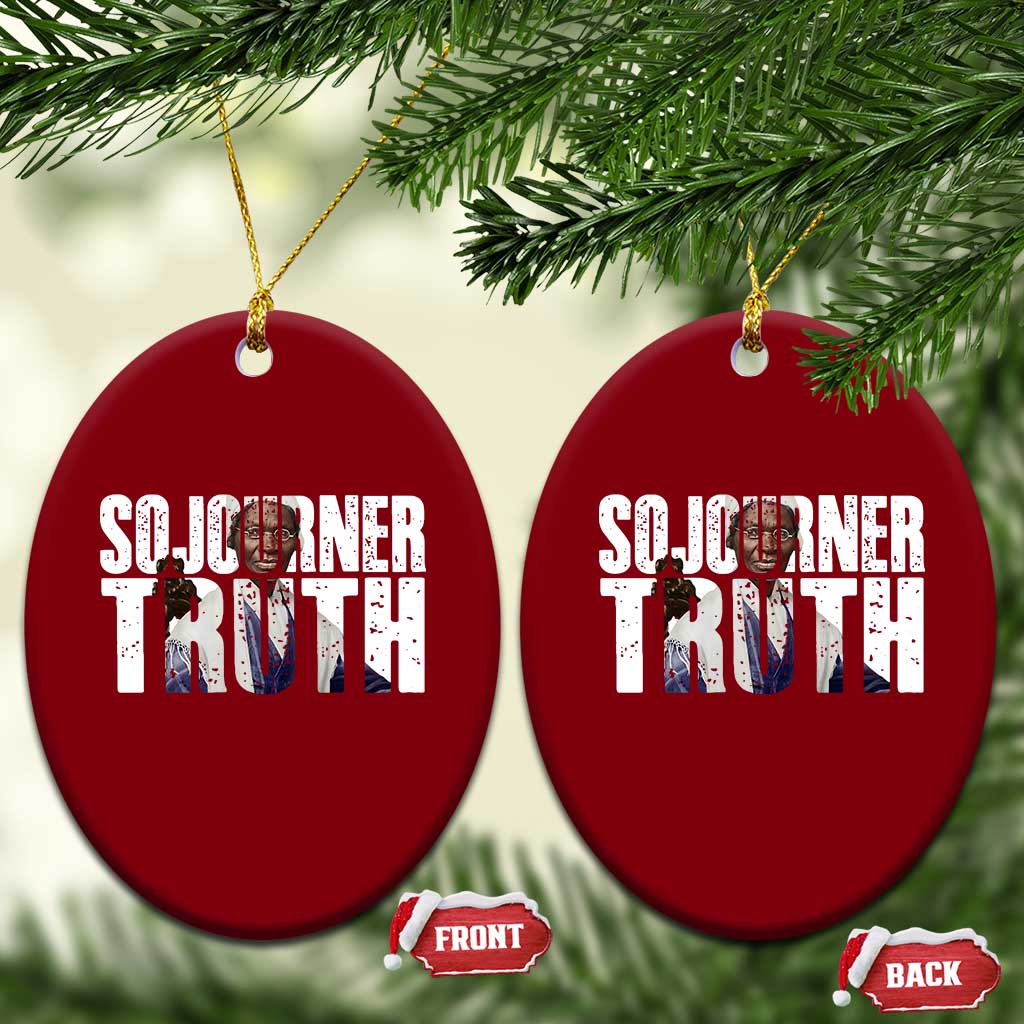 Sojourner Truth Quote Ceramic Ornament African American Historical Hero