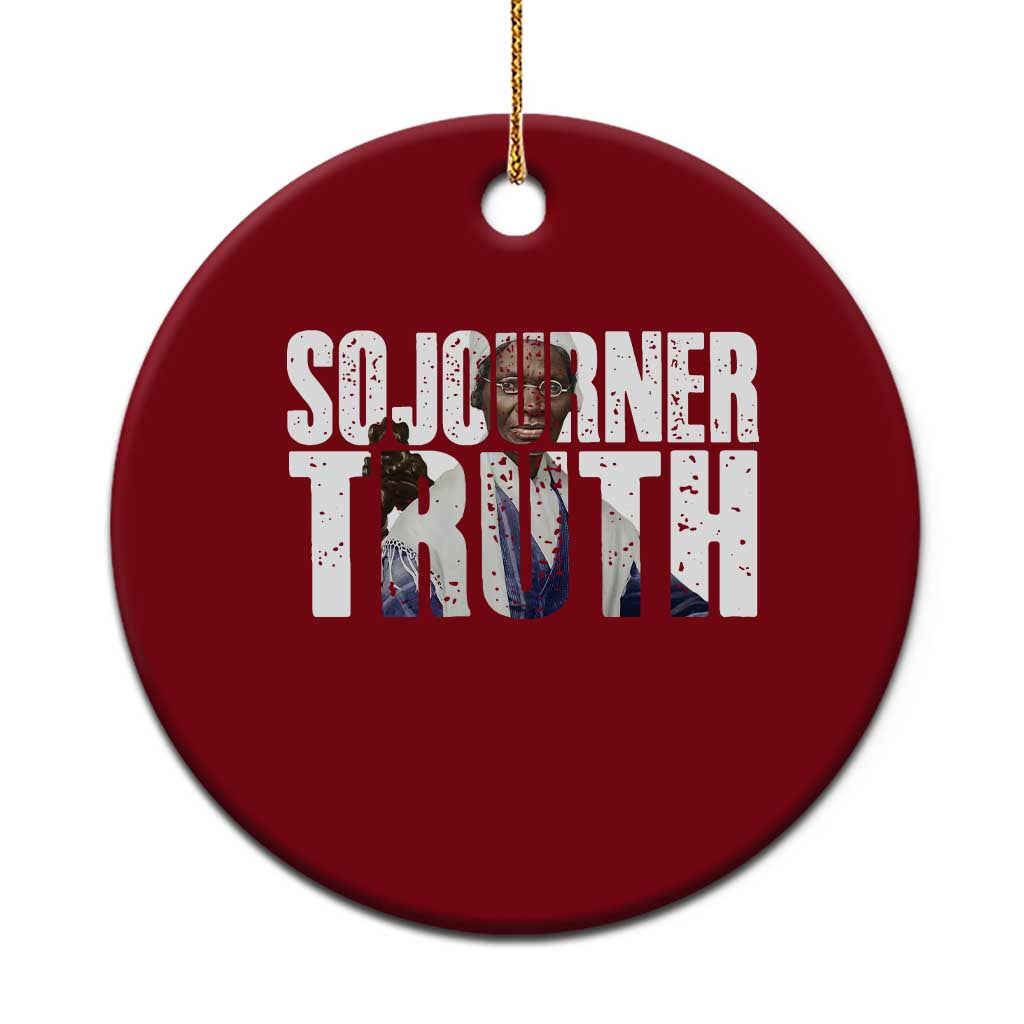 Sojourner Truth Quote Ceramic Ornament African American Historical Hero