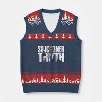 Sojourner Truth Quote V-Neck Knit Sweater Vest African American Historical Hero