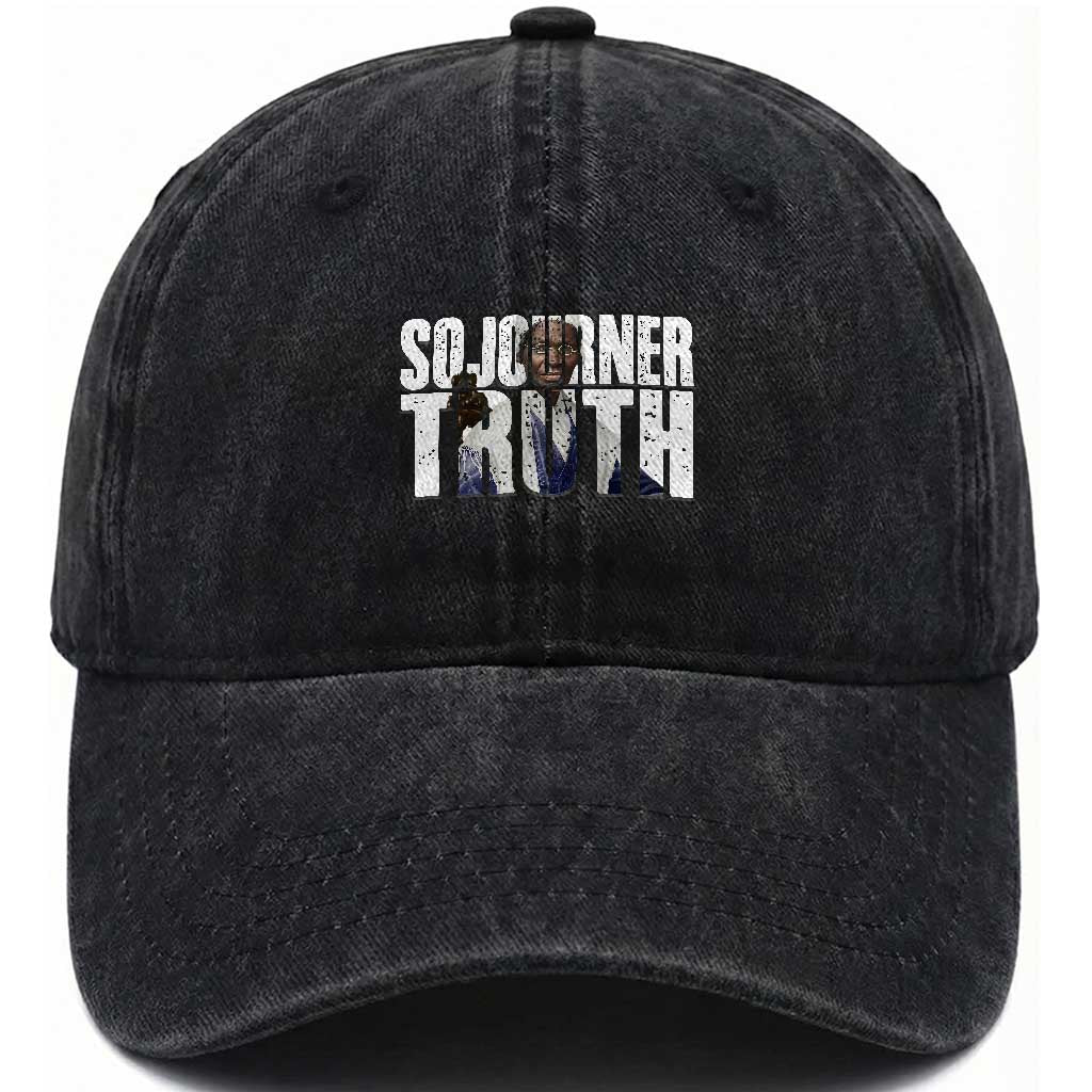 Sojourner Truth Quote Washed Cotton Baseball Cap African American Historical Hero