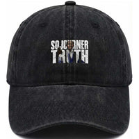 Sojourner Truth Quote Washed Cotton Baseball Cap African American Historical Hero