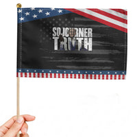 Sojourner Truth Quote Patriotic Handheld Flag African American Historical Hero