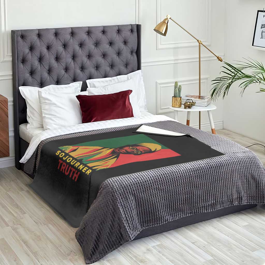 Sojourner Truth Throw Blanket Black History Month