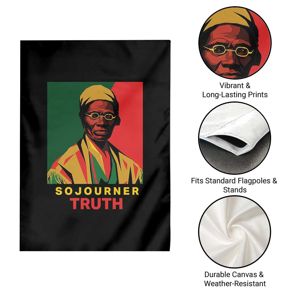 Sojourner Truth Garden Flag Black History Month