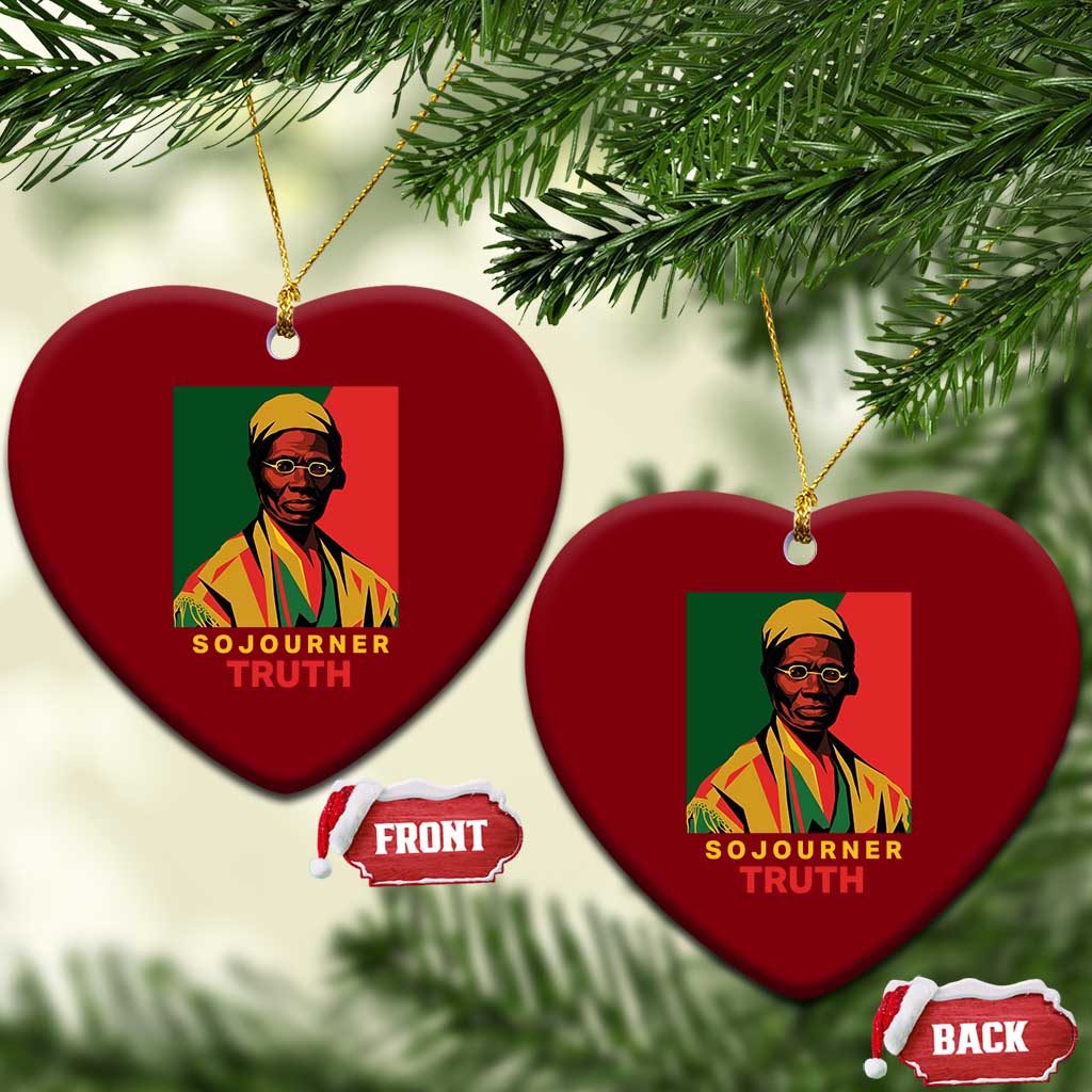 Sojourner Truth Ceramic Ornament Black History Month
