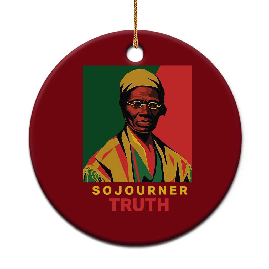 Sojourner Truth Ceramic Ornament Black History Month