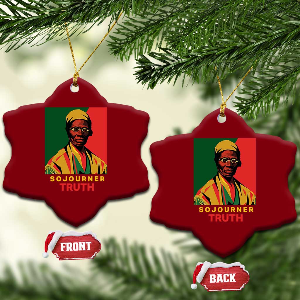 Sojourner Truth Ceramic Ornament Black History Month