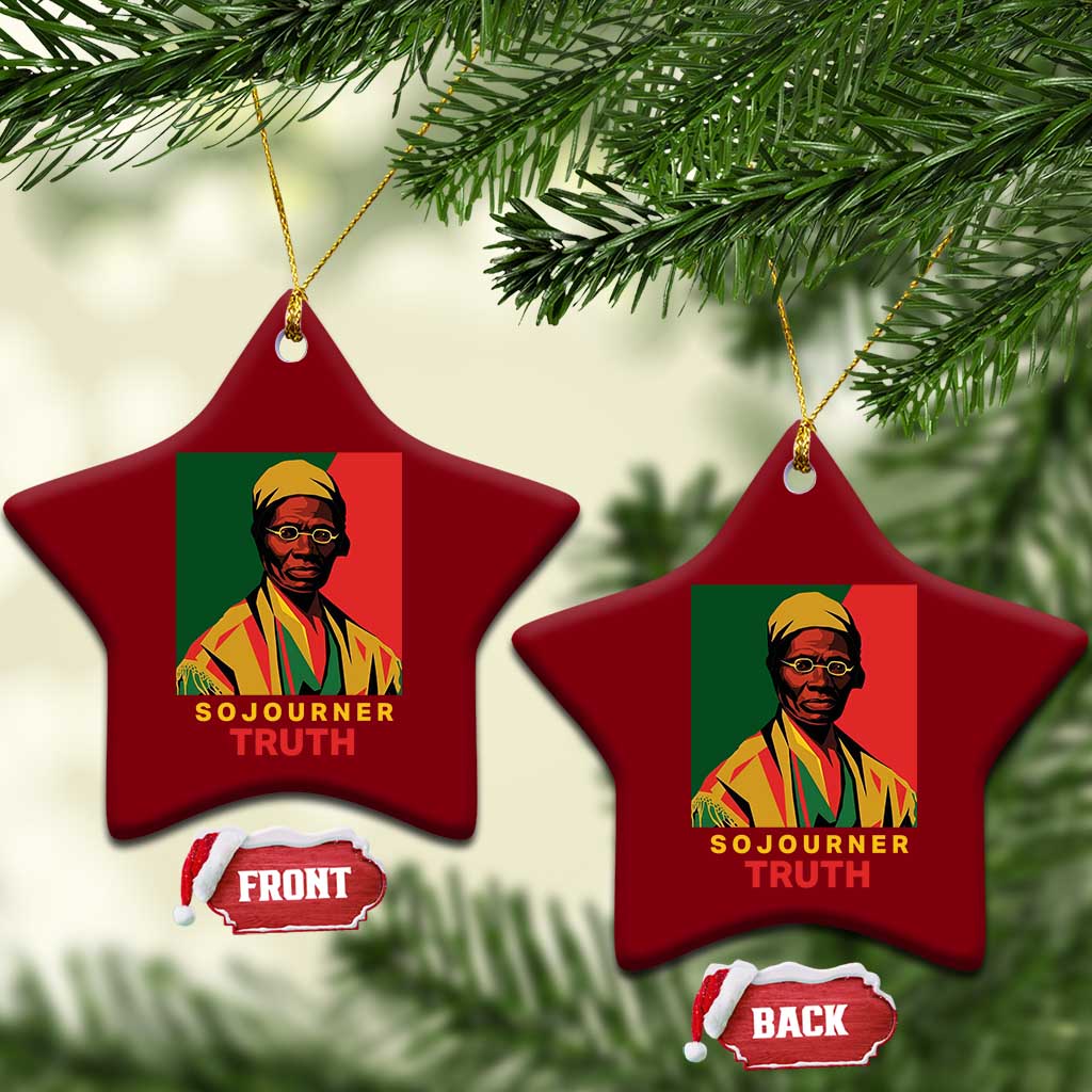 Sojourner Truth Ceramic Ornament Black History Month