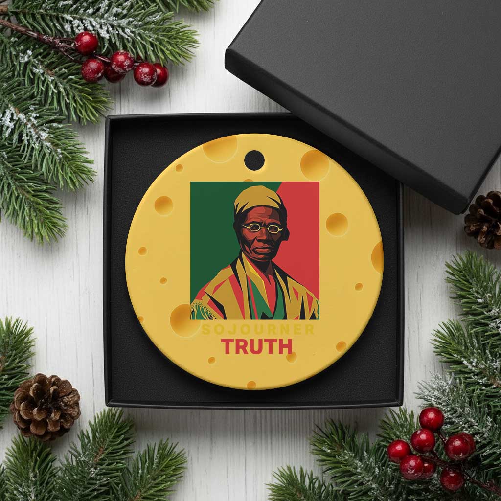 Sojourner Truth Ceramic Ornament Black History Month