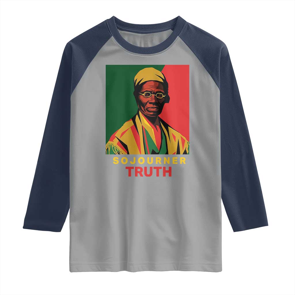 Sojourner Truth Raglan Shirt Black History Month