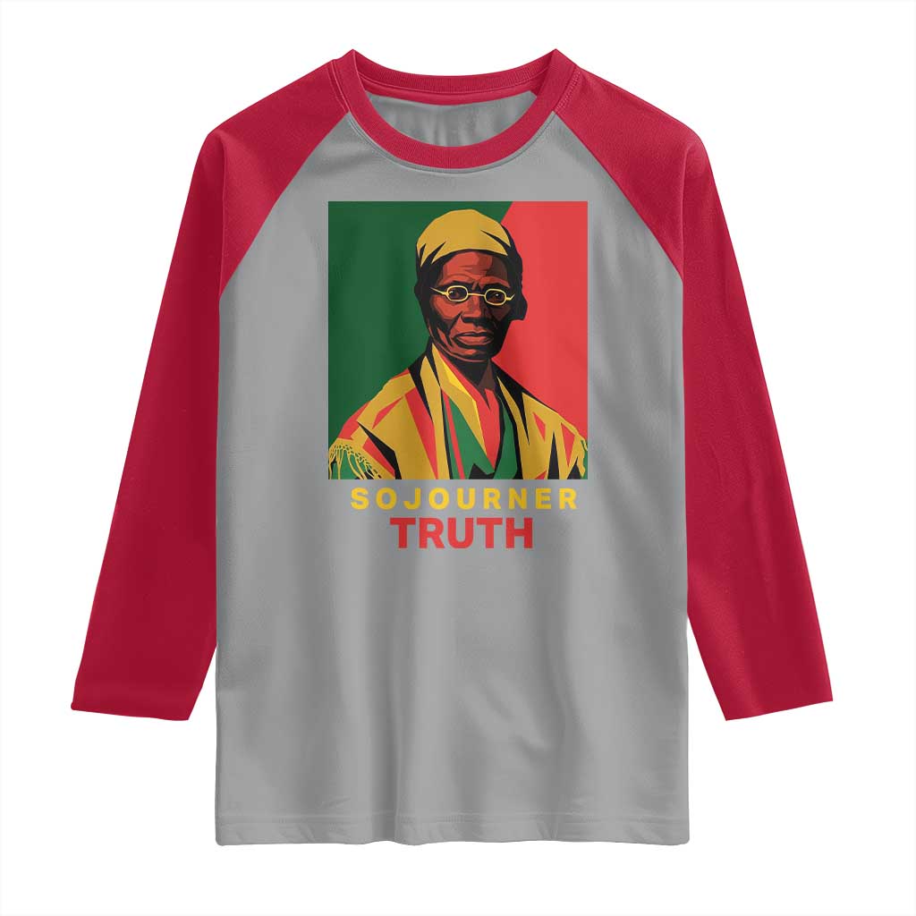 Sojourner Truth Raglan Shirt Black History Month