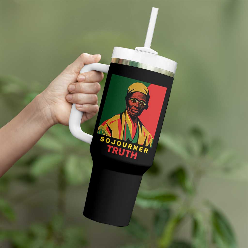 Sojourner Truth Tumbler With Handle Black History Month