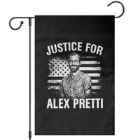 Justices for Alex Pretti Garden Flag Resist Abolish ICE Protest