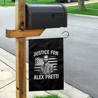 Justices for Alex Pretti Garden Flag Resist Abolish ICE Protest