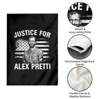 Justices for Alex Pretti Garden Flag Resist Abolish ICE Protest