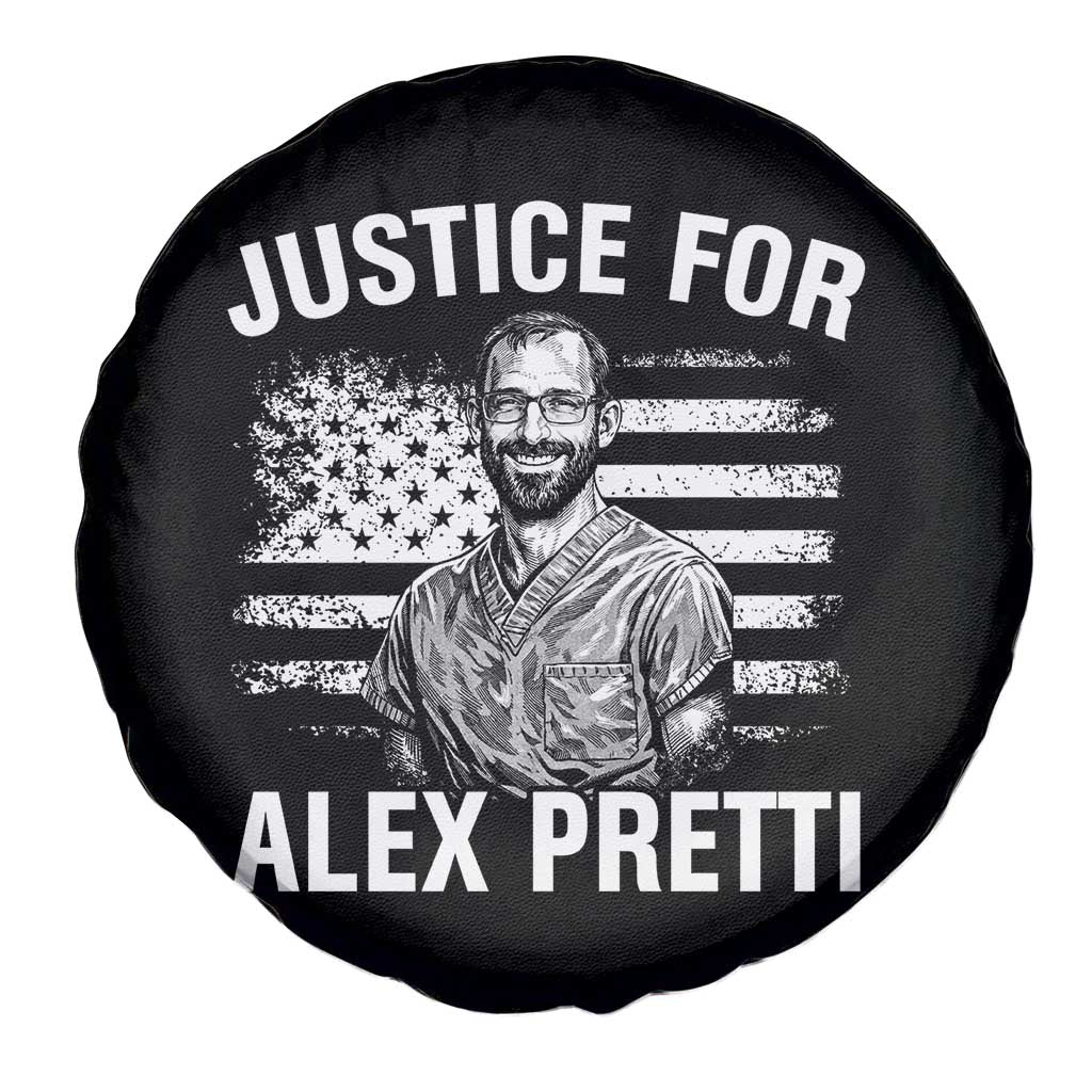 Justices for Alex Pretti Spare Tire Cover Resist Abolish ICE Protest