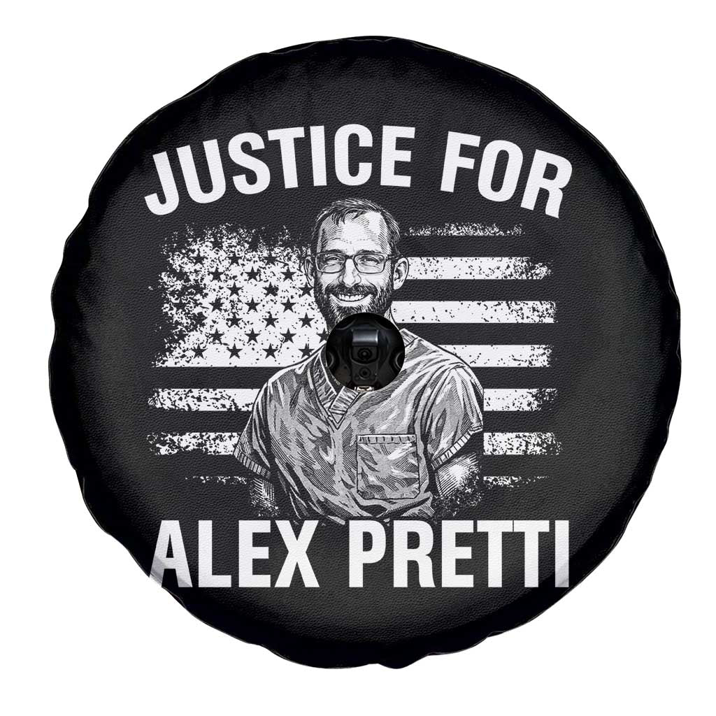 Justices for Alex Pretti Spare Tire Cover Resist Abolish ICE Protest