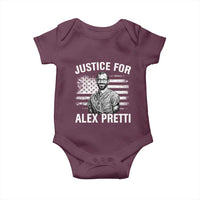 Justices for Alex Pretti Baby Onesie Resist Abolish ICE Protest