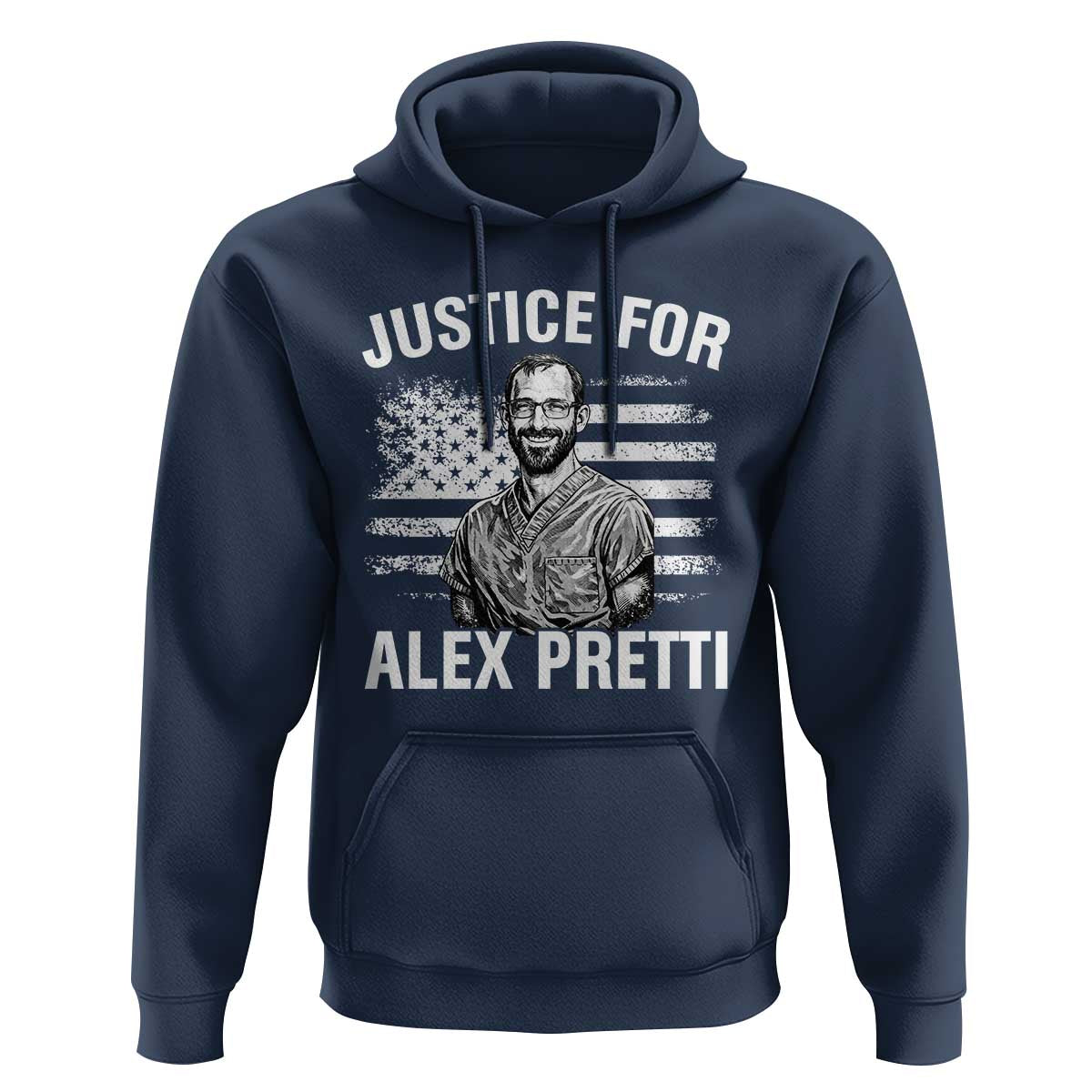 Justices for Alex Pretti Hoodie Resist Abolish ICE Protest